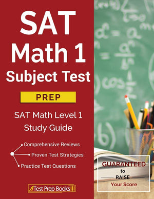 SAT Math 1 Subject Test Prep: SAT Math Level 1 Study Guide,Used