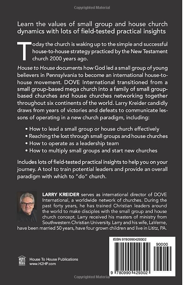 House To House: A manual to help you experience healthy small groups and house churches,Used