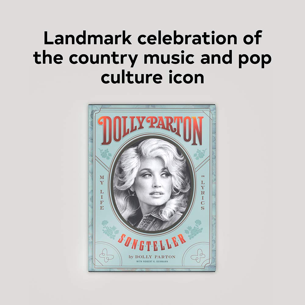 Chronicle Books Dolly Parton Songteller: My Life in Lyrics, Model 9781797205090