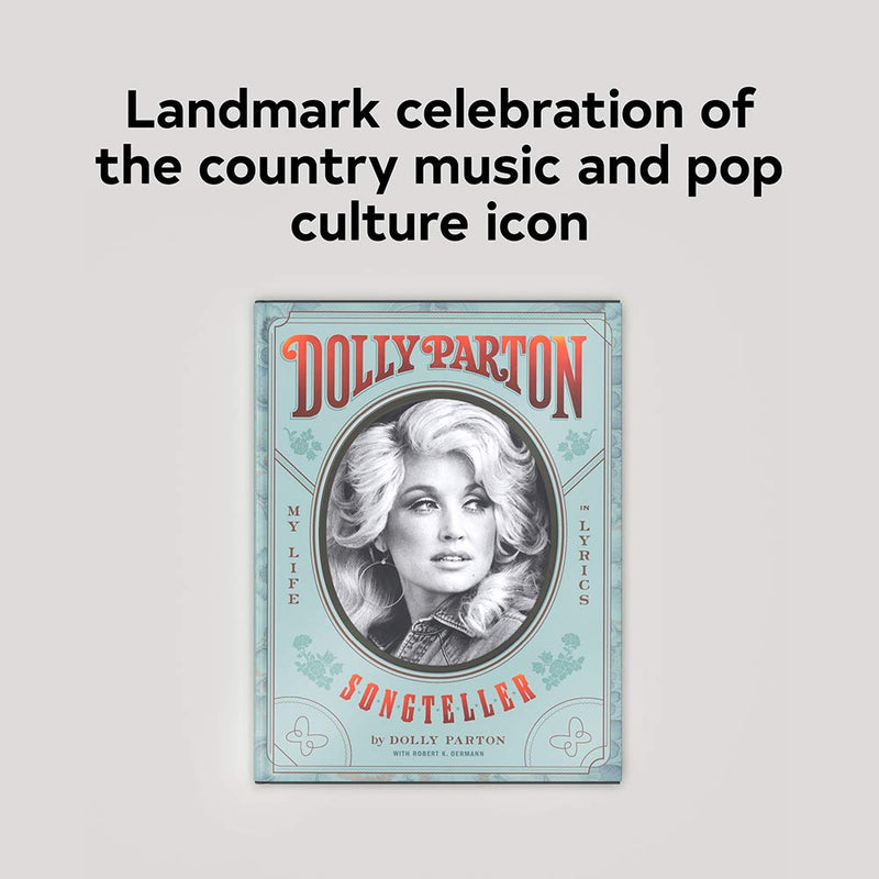 Chronicle Books Dolly Parton Songteller: My Life in Lyrics, Model 9781797205090