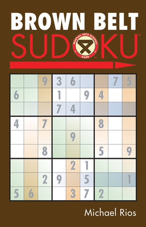 Brown Belt Sudoku (Martial Arts Puzzles Series),Used
