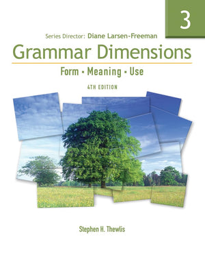 Grammar Dimensions 3: Form, Meaning, and Use, Fourth Edition (Full Student Book with InfoTrac),Used