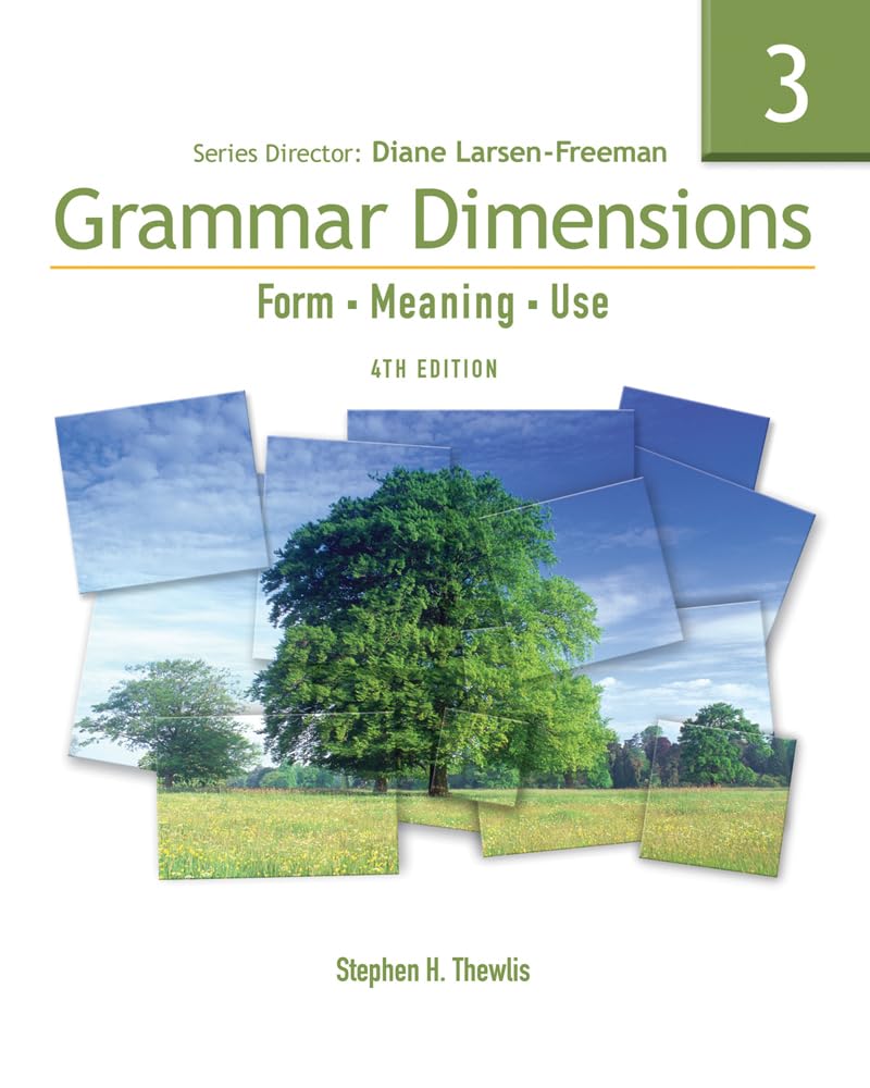 Grammar Dimensions 3: Form, Meaning, and Use, Fourth Edition (Full Student Book with InfoTrac),Used