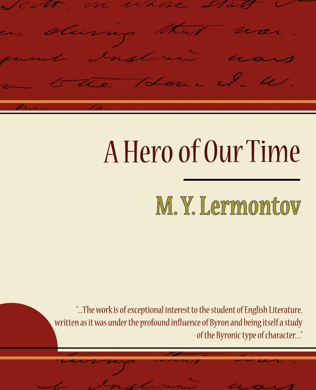 A Hero of Our Time  Lermontov,Used