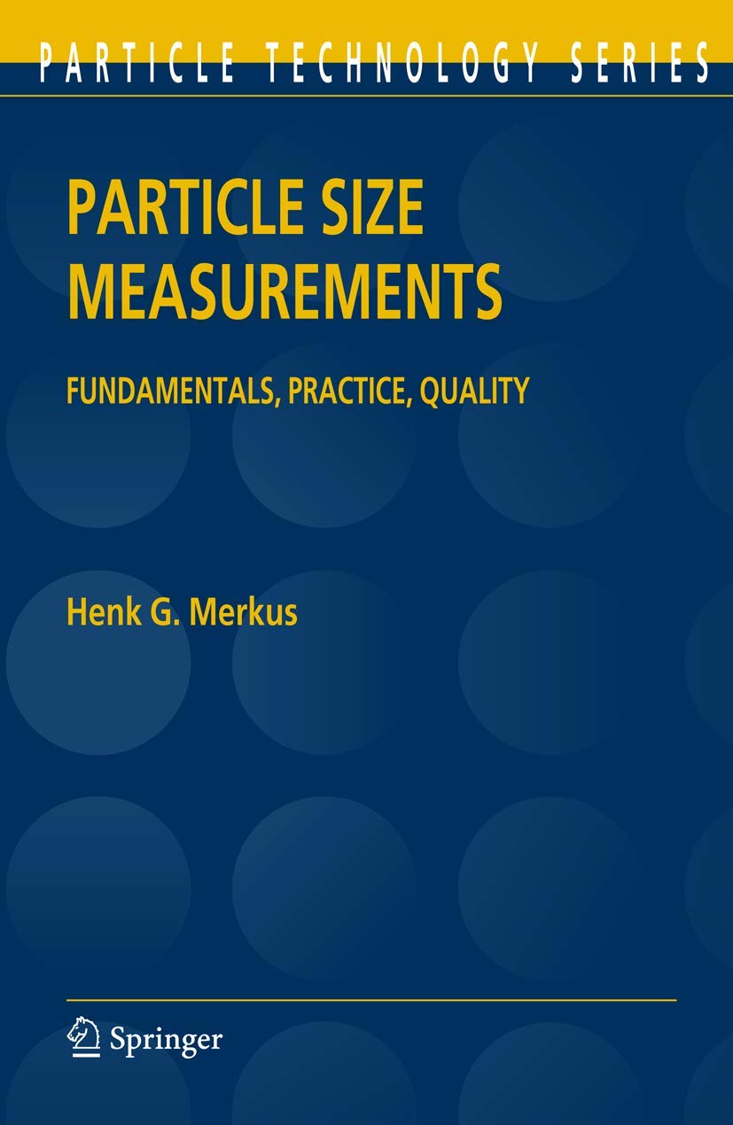 Particle Size Measurements (Particle Technology Series, 17),Used