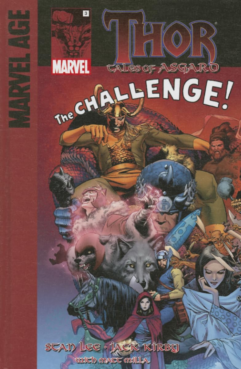 Marvel Age Thor Tales Of Asgard 3: The Challenge!,New
