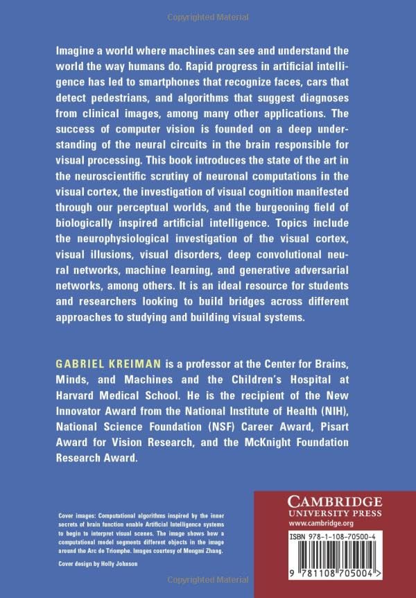 Biological and Computer Vision,Used
