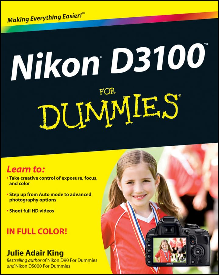 Nikon D3100 For Dummies,Used