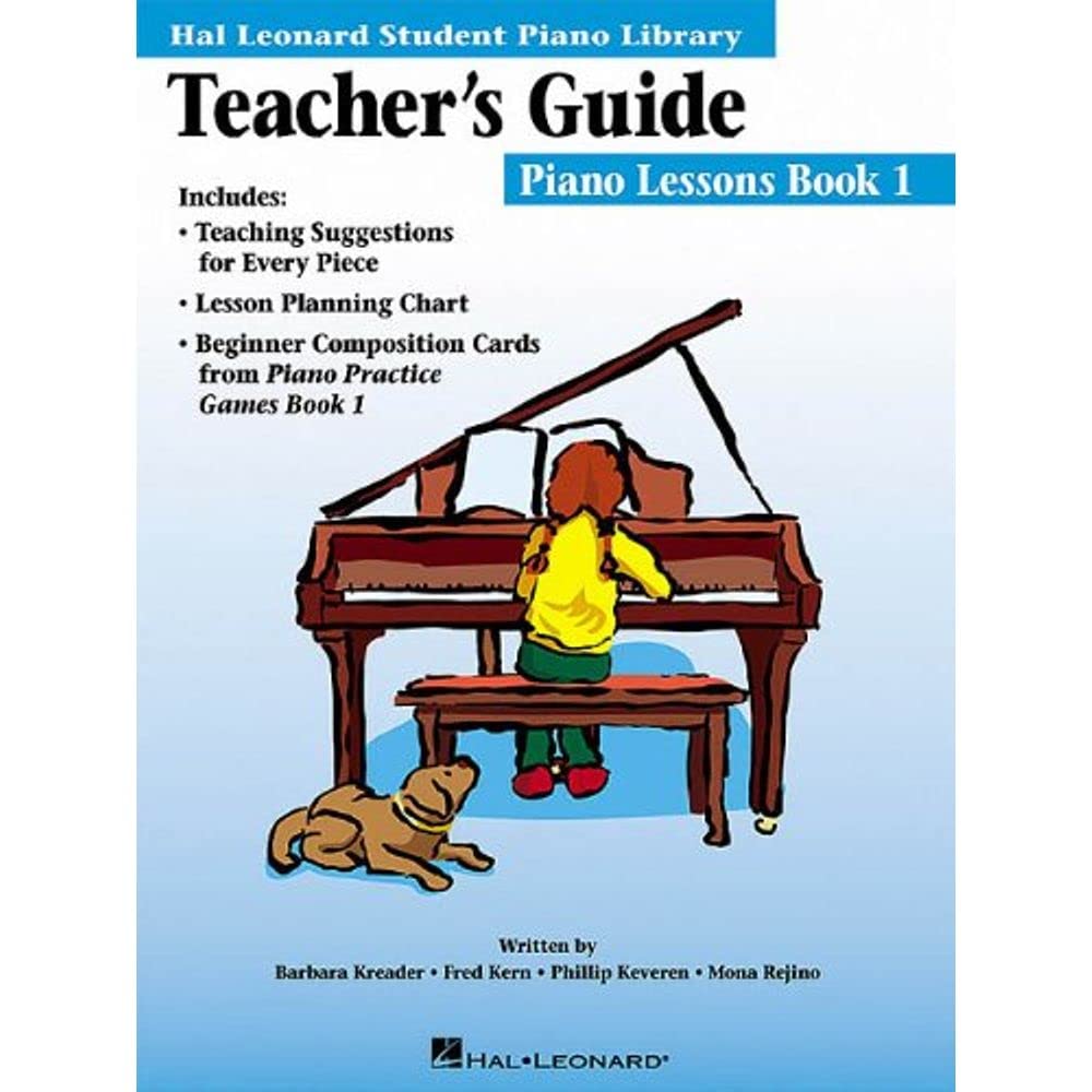 The Hal Leonard Student Piano Library Teacher's Guide: Book 1,Used