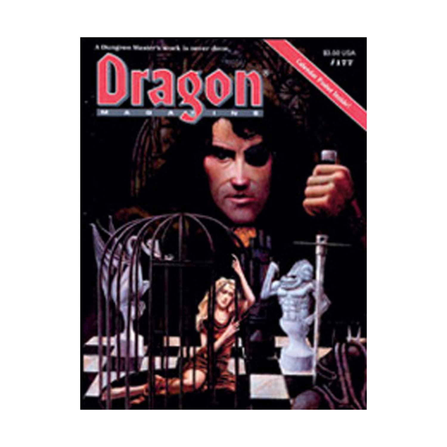 Dragon Magazine, No 177 (Monthly Magazine, 177),Used