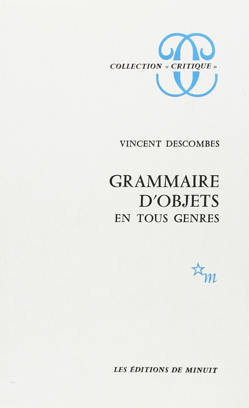 Grammaire d'objets en tous genres,Used