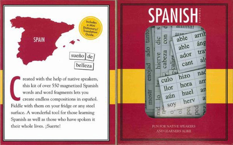 Magnetic Poetry  Spanish Kit (World Series)