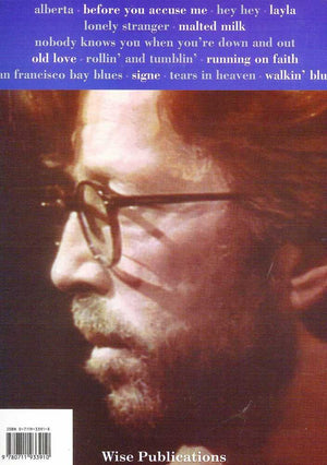 ERIC CLAPTON: UNPLUGGED  GUITAR RECORDED VERSIONS GUITARE,Used