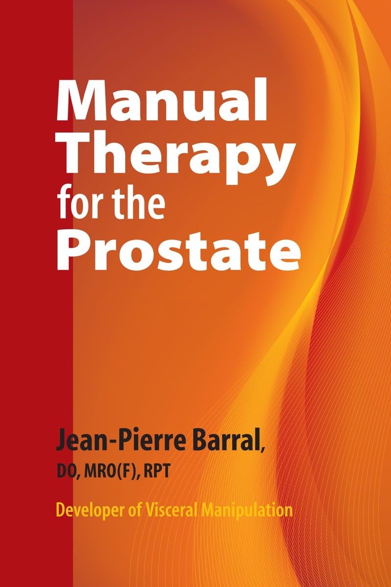 Manual Therapy for the Prostate by North Atlantic Books - Comprehensive Guide in Red Cover