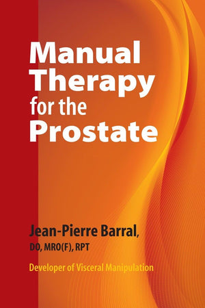 Manual Therapy for the Prostate by North Atlantic Books - Comprehensive Guide in Red Cover