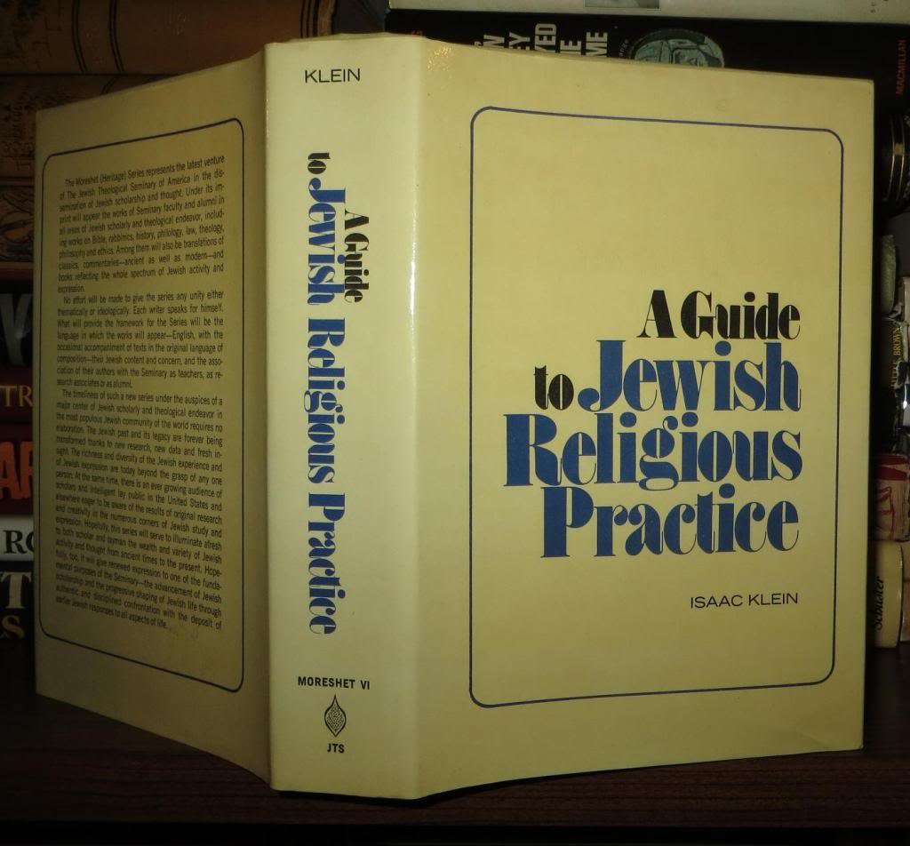 A Guide to Jewish Religious Practice,Used