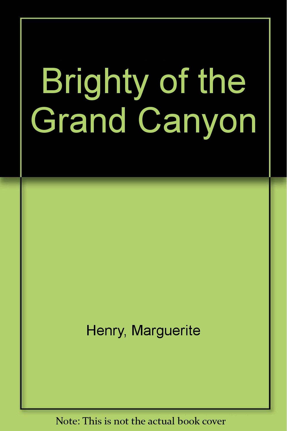 Brighty of the Grand Canyon,Used