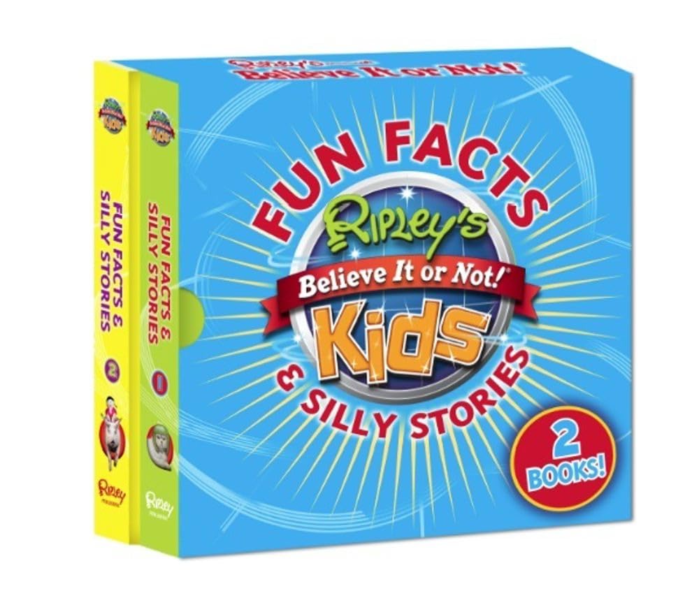 Ripley's Fun Facts & Silly Stories BOXED SET 2 books: Contains 2 books,Used