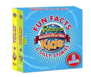 Ripley's Fun Facts & Silly Stories BOXED SET 2 books: Contains 2 books,Used