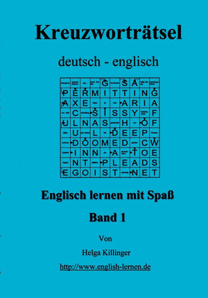 Englisch lernen mit Spa. Kreuzwortrtsel deutschenglisch (German Edition),Used