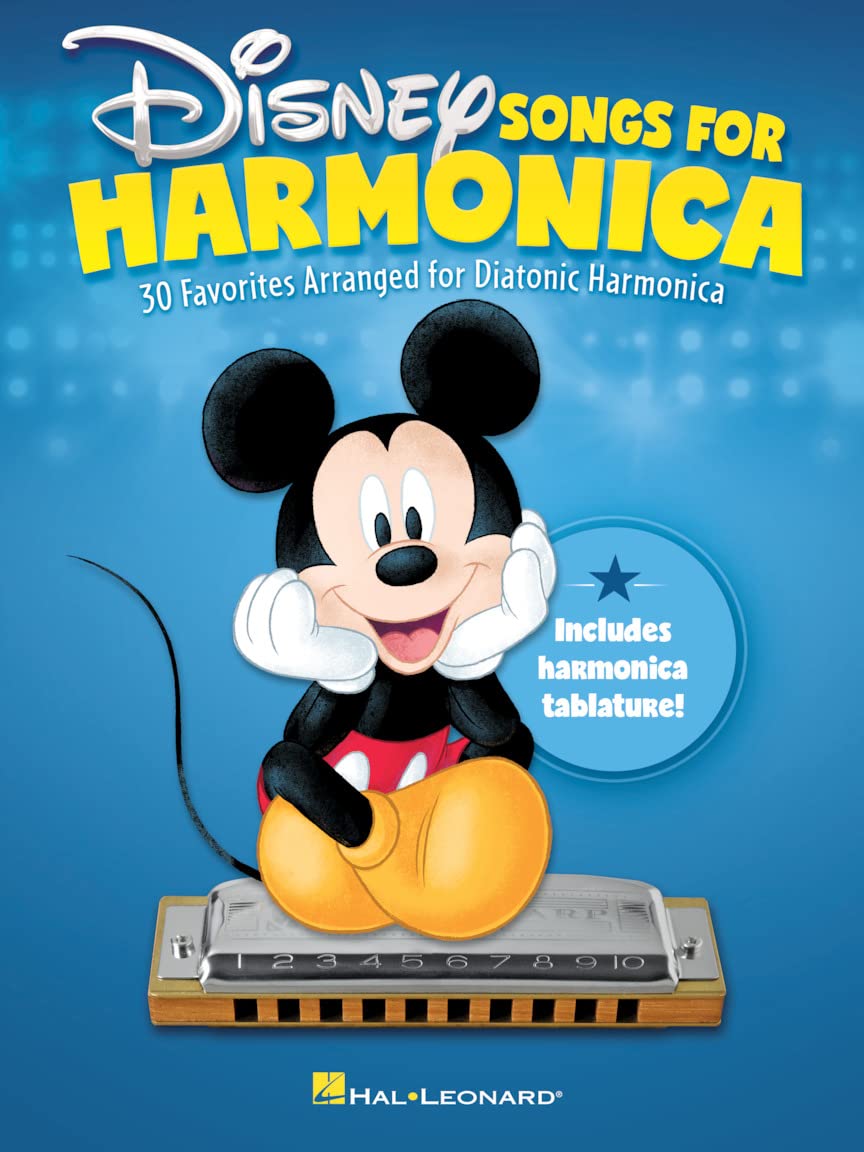 Disney Songs For Harmonica: 30 Favorites Arranged For Diatonic Harmonica,Used