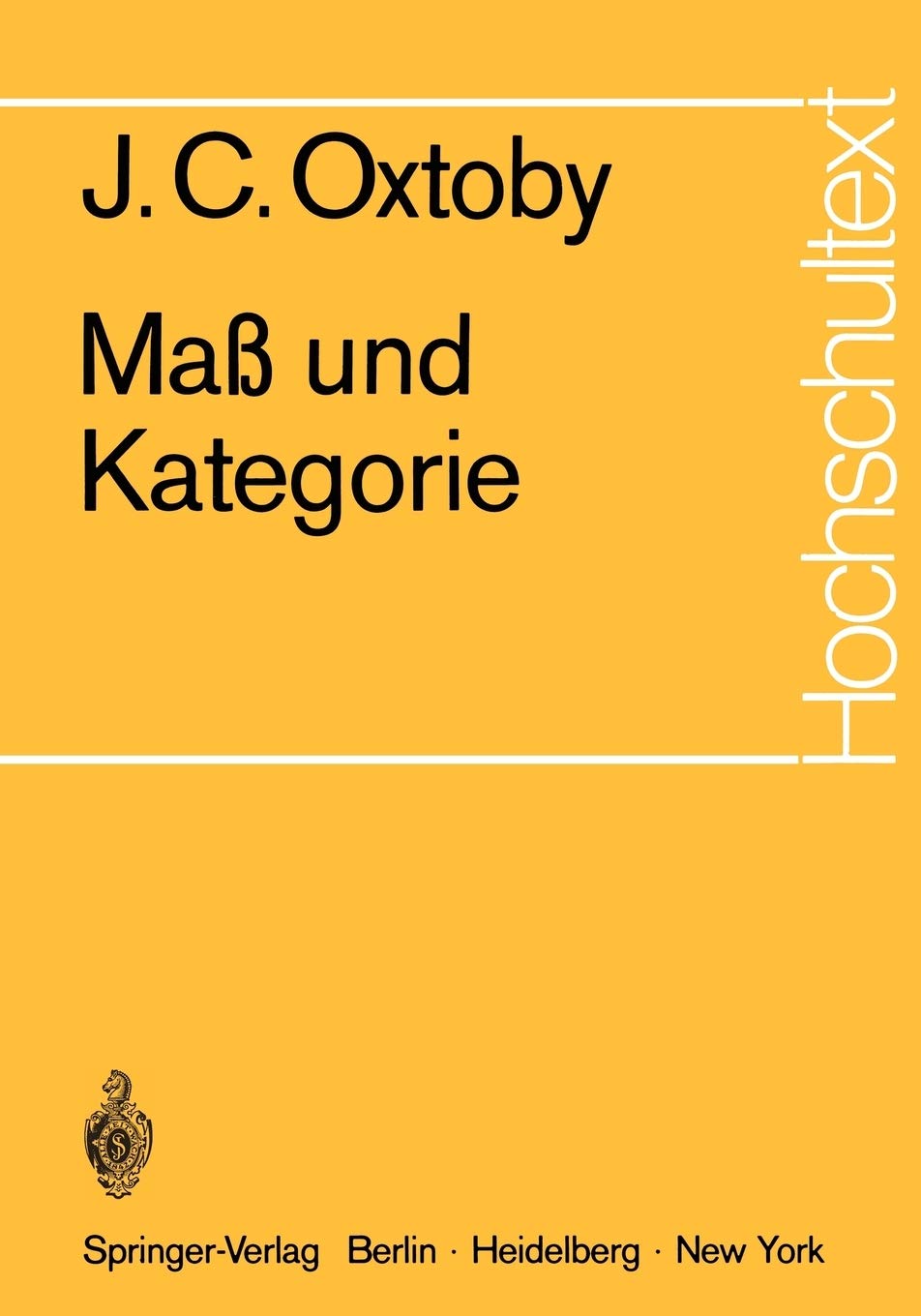 Ma Und Kategorie (Hochschultext) (German Edition),Used