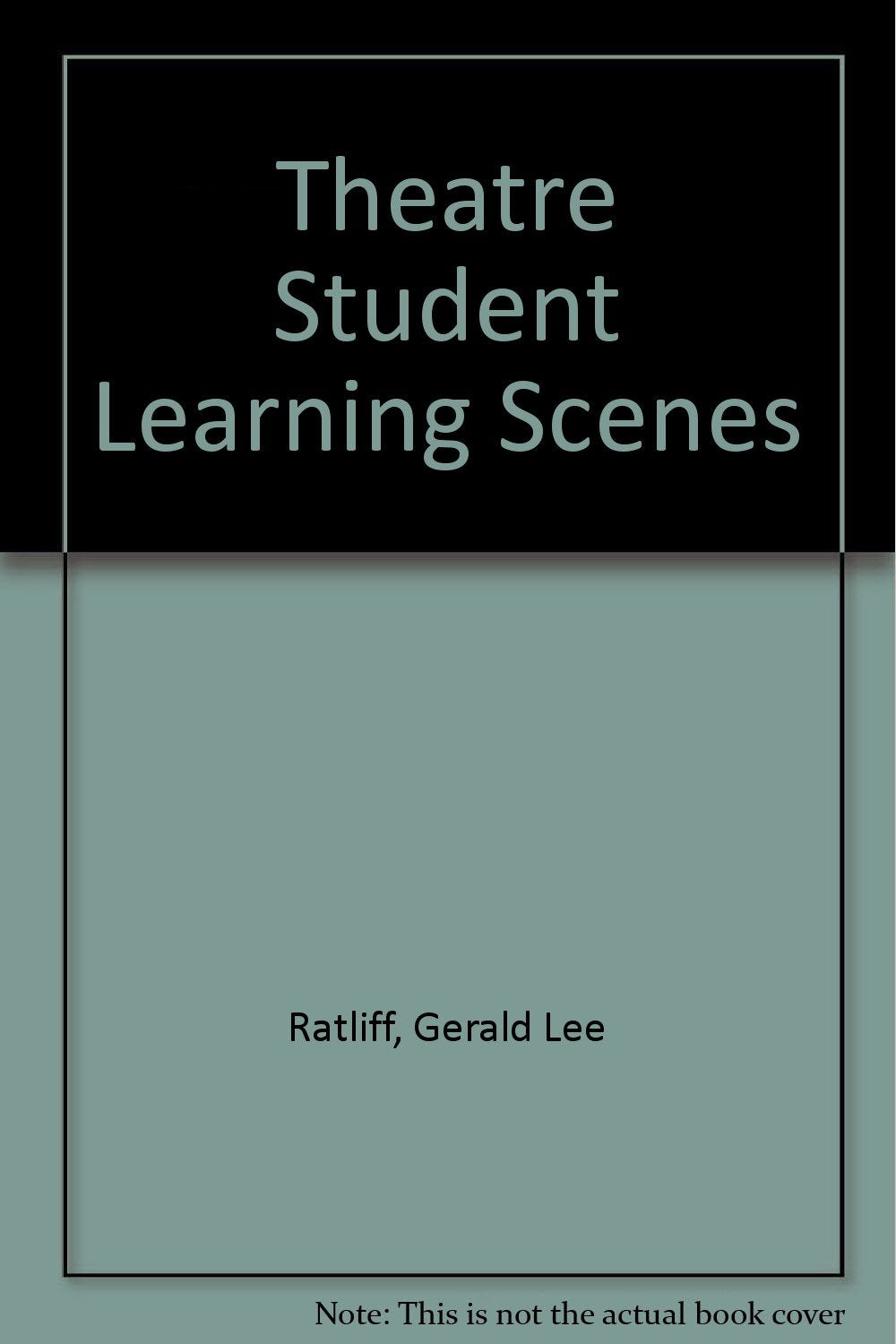Theatre Student Learning Scenes,Used