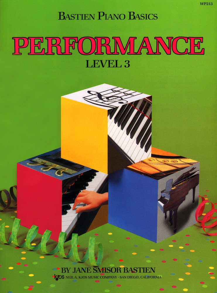 Bastien Piano Basics: Performance, Level 3,Used