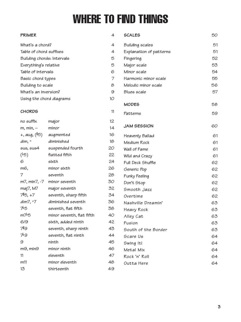 FastTrack Keyboard Method  Chords & Scales Book/Online Audio (Fast Track Music Instruction),Used