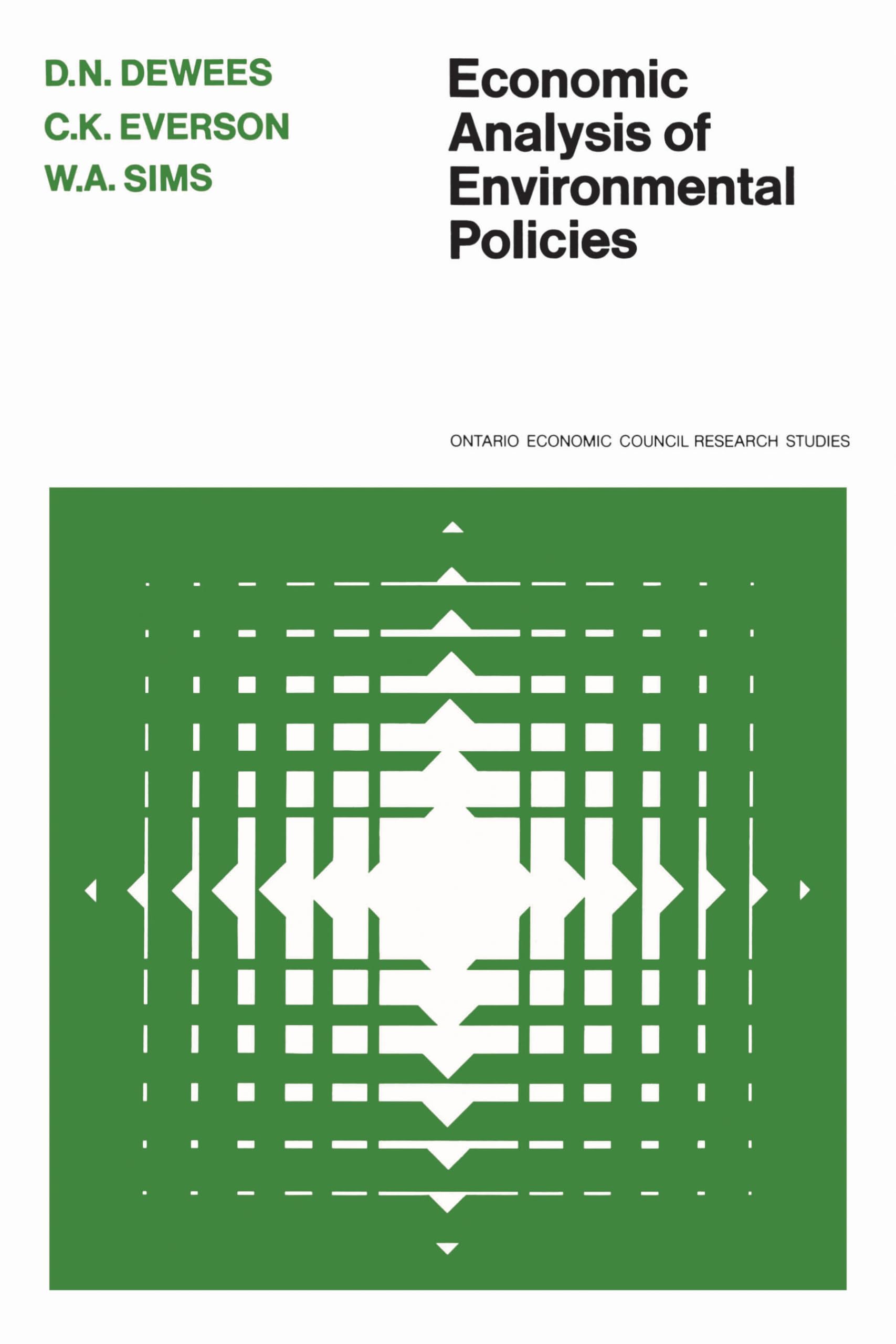Economic Analysis of Environmental Policies (Heritage),Used