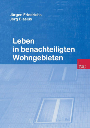 Leben in benachteiligten Wohngebieten (German Edition),Used
