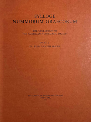Sylloge: (SNG ANS 6) PalestineSouth Arabia (Sylloge Nummorum Graecorum),Used