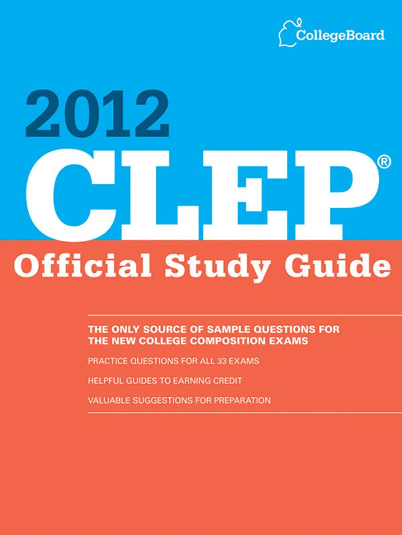 CLEP Official Study Guide 2012,Used