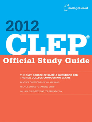 CLEP Official Study Guide 2012,Used