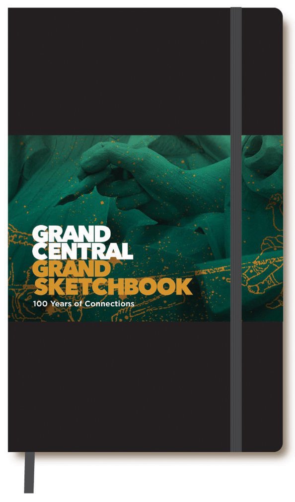Moleskine Grand Central Limited Edition Sketchbook, Large, Black, Hard Cover (5 X 8.25)