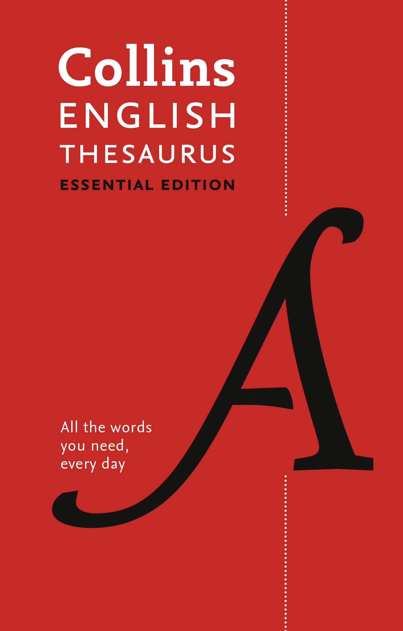 Collins English Thesaurus: Essential edition (Collins Essential Editions),Used
