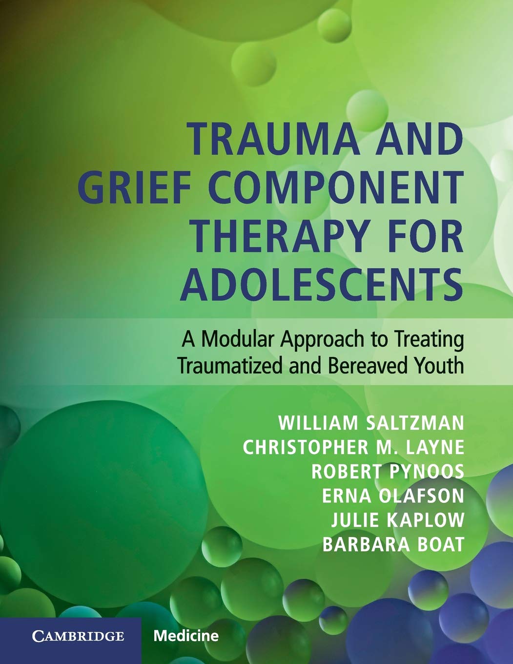 Trauma and Grief Component Therapy for Adolescents: A Modular Approach to Treating Traumatized and Bereaved Youth,Used