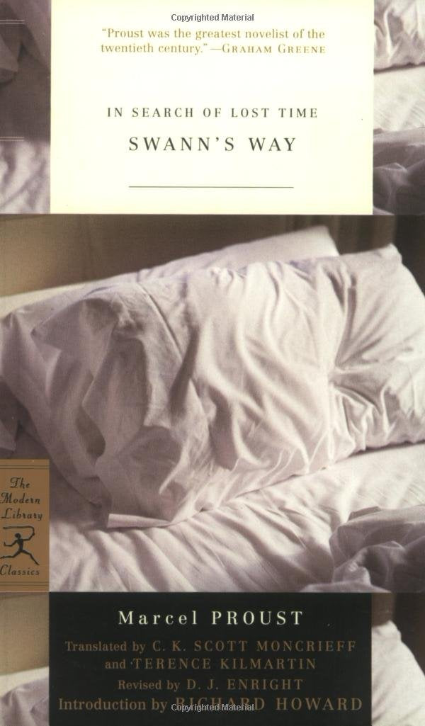 Swann's Way (Modern Library Classics),Used