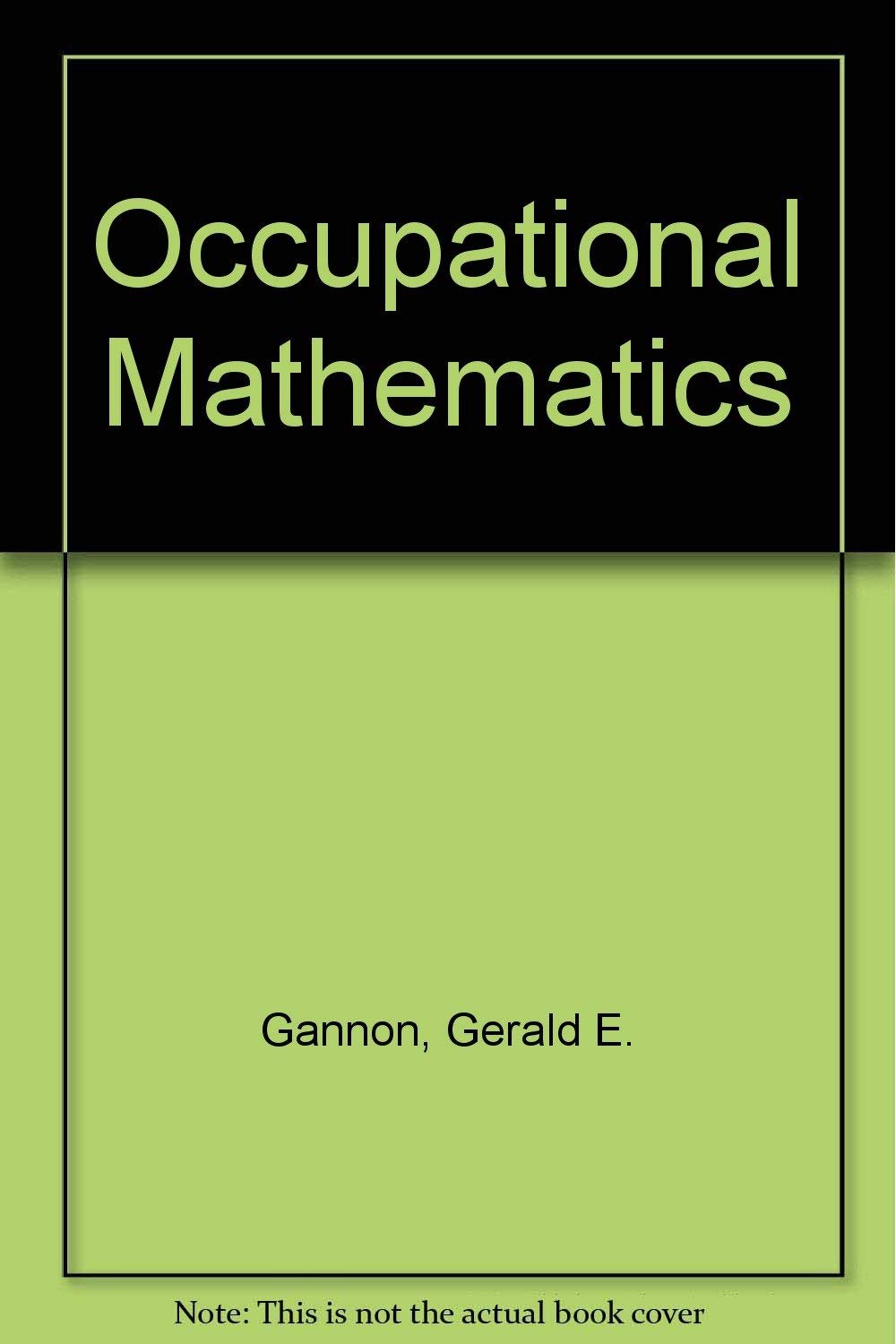 Occupational Mathematics,Used