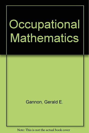 Occupational Mathematics,Used