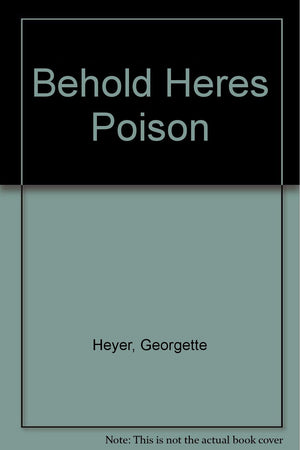 Behold, here's poison,Used