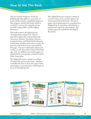 Poems for Building Reading Skills Level 2 (The Poet and the Professor),New