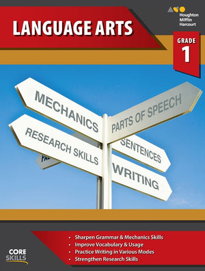 SteckVaughn Core Skills Language Arts: Workbook Grade 1,Used