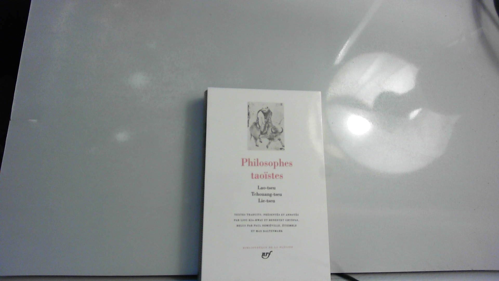 Philosophes Taoistes Tome I [Bibliotheque de la Pleiade] (French Edition),Used