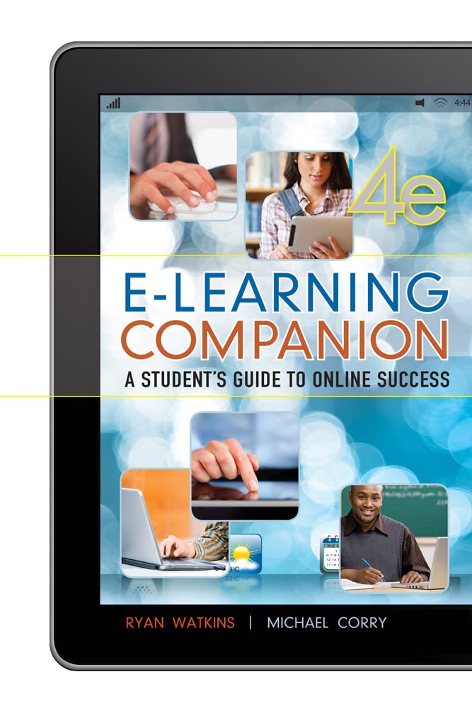 ELearning Companion: A Student's Guide to Online Success,Used