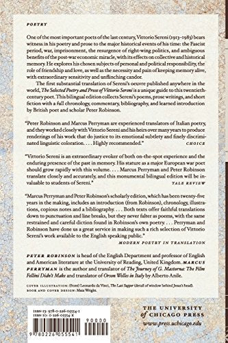 The Selected Poetry And Prose Of Vittorio Sereni: A Bilingual Edition-used