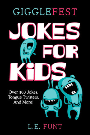 GiggleFest Jokes For Kids: Clean Joke Book, Knock Knock, Tongue Twisters, Riddles and Puns, Ages 7 to 10,Used