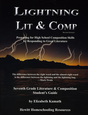 Lightning Lit: Grade 7 Student'S Guide (Lightning Lit & Comp)