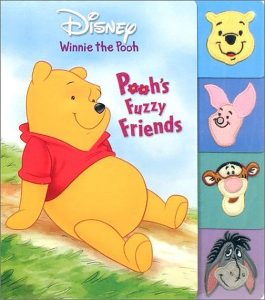 Pooh's Fuzzy Friends (Fuzzy Tab Book),Used