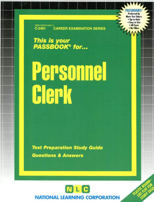 Personnel Clerk(Passbooks) (Career Examination Series),Used